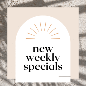 weekly specials